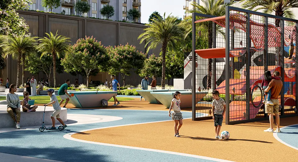 Altus — children's playground, render (Emaar)