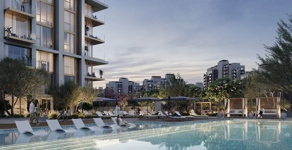 ARLO — the pool deck, render (Emaar)