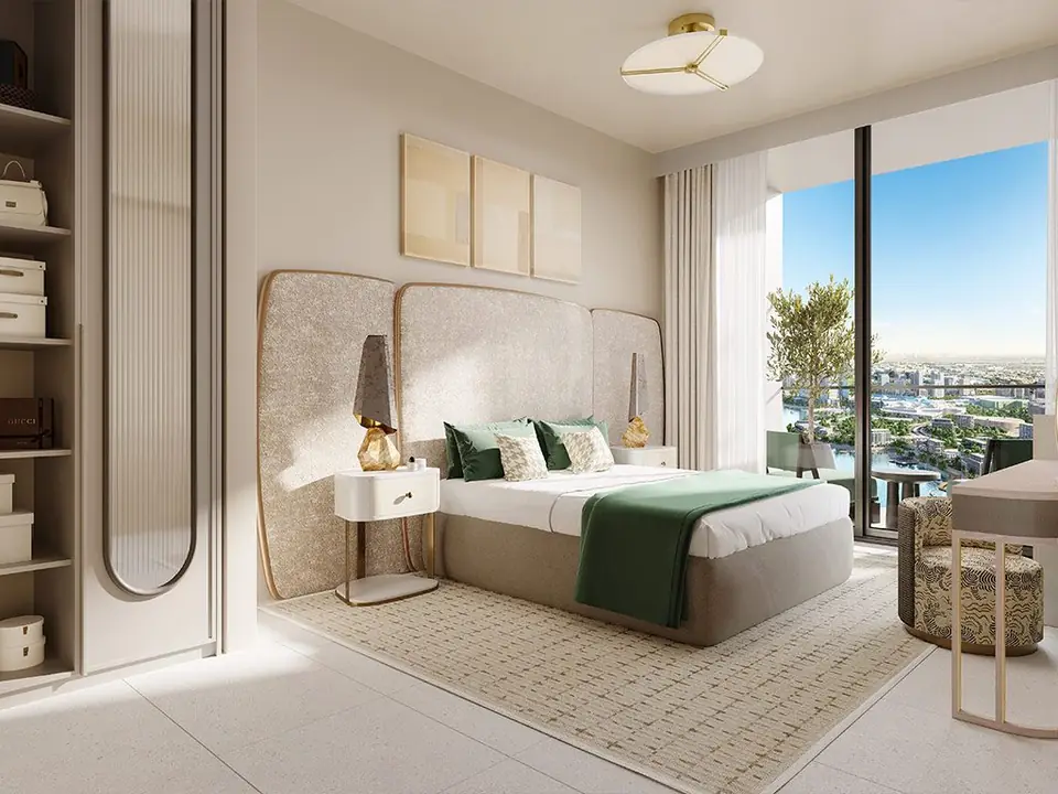 Creek Waters 2 — bedroom, render (Emaar)