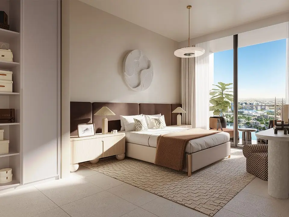 Creek Waters — bedroom, render (Emaar)